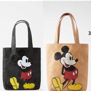 Túi xách zara mickey xuất dư full tem mác