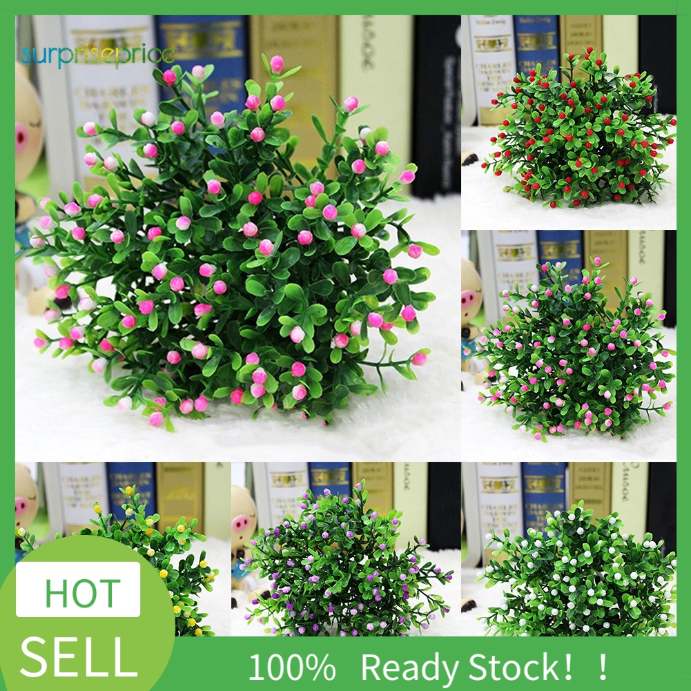 Bó hoa Ngâu Tàu nhân tạo 15 đầu bông dành cho trang trí đám cưới