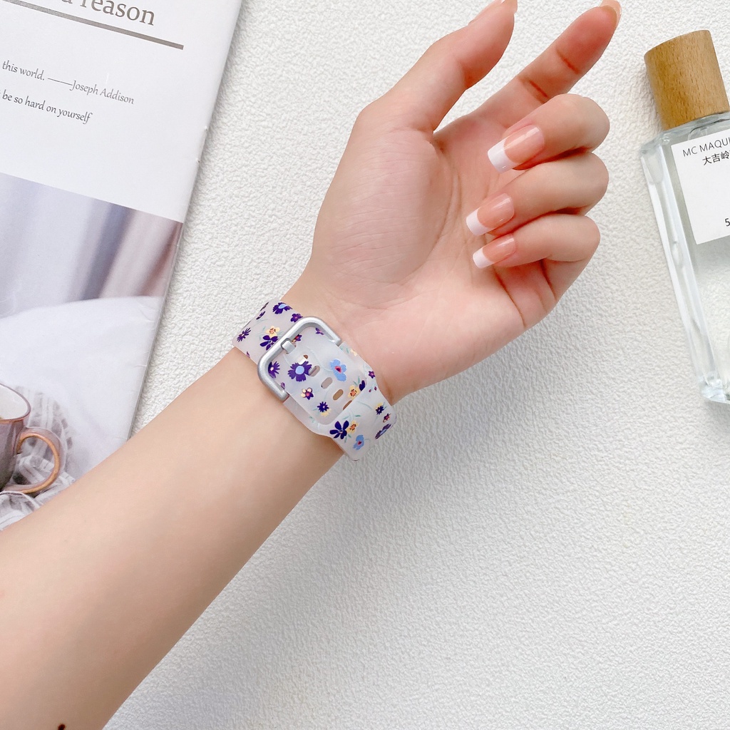 Dây Đeo Silicone Trong Suốt Cho Đồng Hồ Thông Minh Huawei watch FIT 2 / FIT / FIT