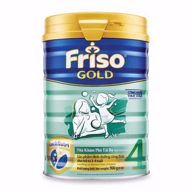 Friso Gold 4 -900g dành cho trẻ từ 2-4 tuổi