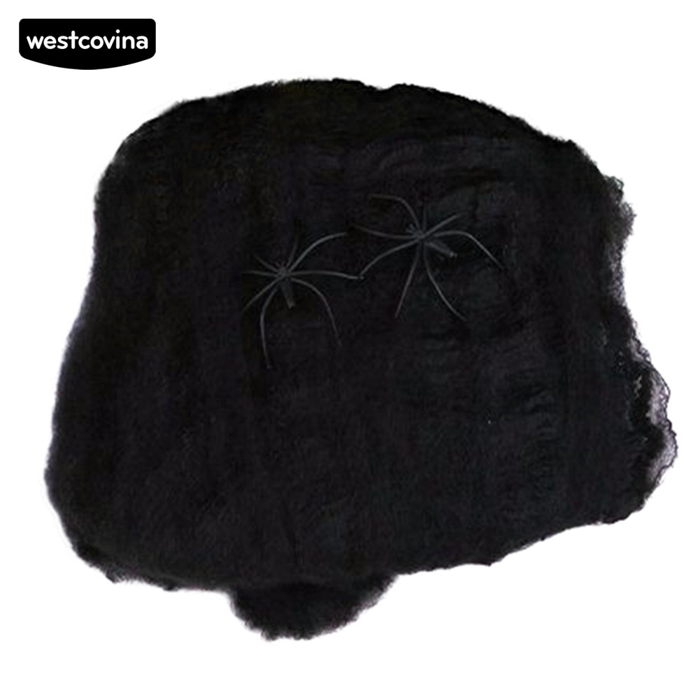 Mạng Nhện Giả Trang Trí Halloween Đáng Sợ