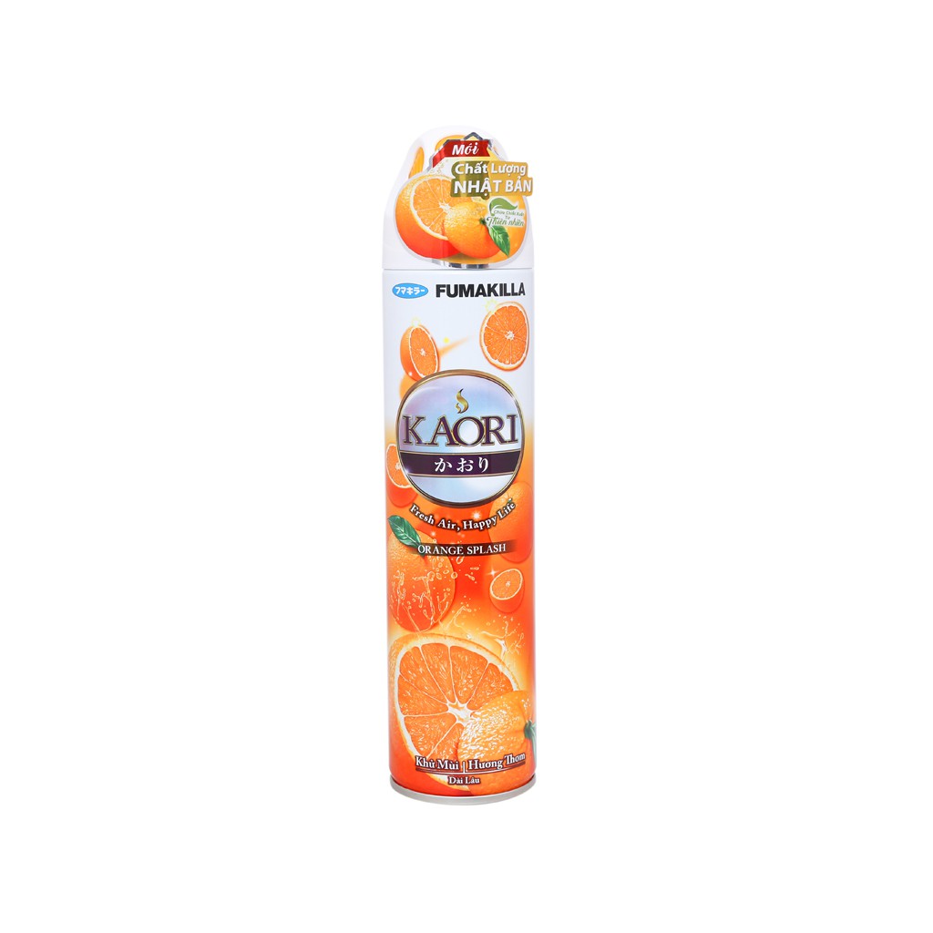 Nước hoa xịt phòng khử mùi Kaori 280ml