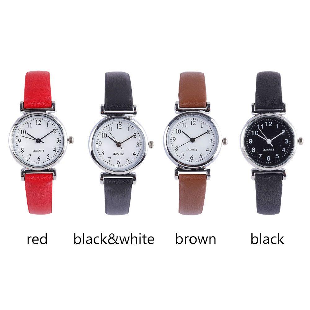 EUTUS Đồng Hồ Quartz Cho Nữ Dây Đeo Da MớI