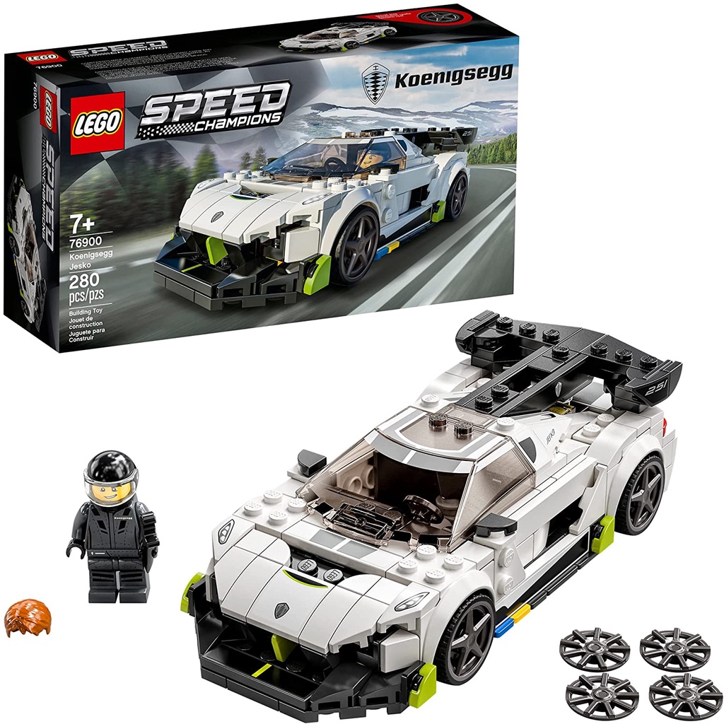 Đồ chơi siêu xe LEGO Speed Champions Koenigsegg Jesko 76900 Mới năm 2021