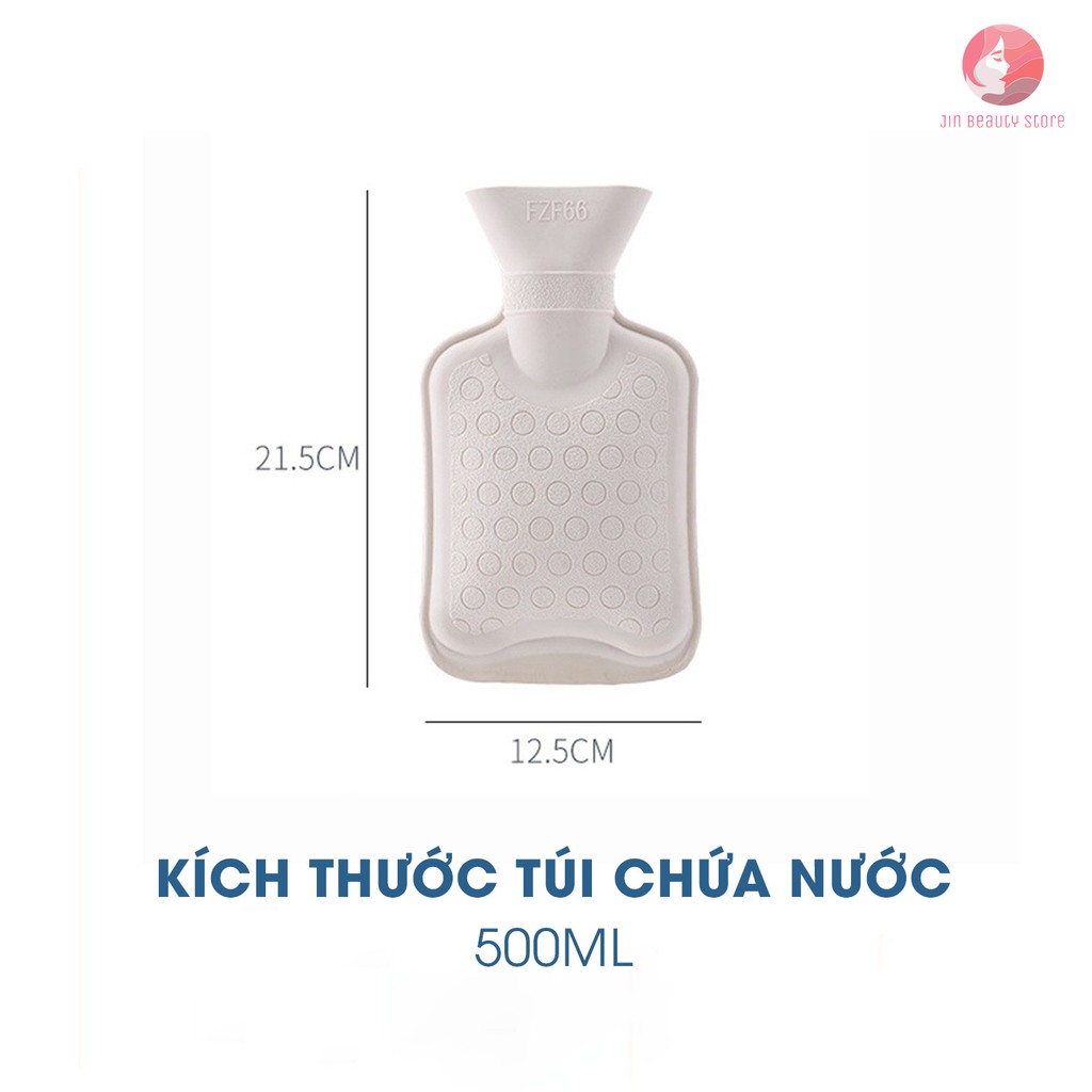 Túi chườm nóng, chườm đau bụng kinh, túi sưởi ấm - Chất liệu bông mềm mịn - Kiểu dáng Thỏ, Gấu, Hươu xinh xắn