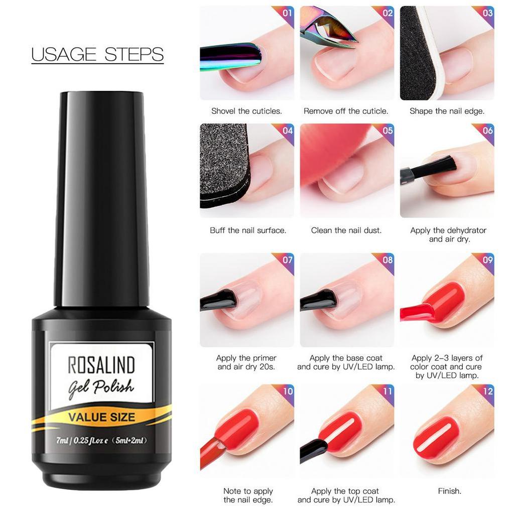 Sơn Móng Tay UV Gel Kim Tuyến Nhẹ Không Dị Ứng