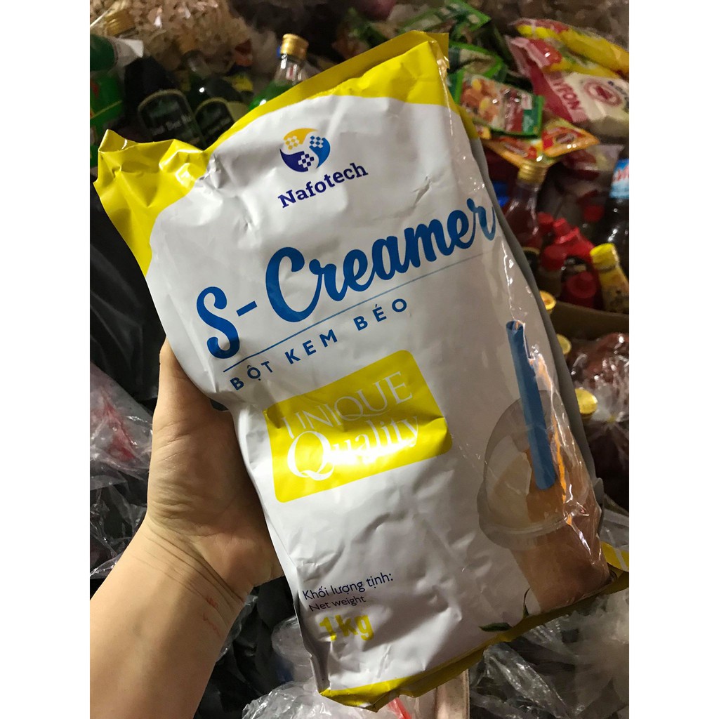  Bột kem béo pha trà sữa Đài Loan S- Creamer 1kg / Bột kem béo B one Thái Lan 1kg