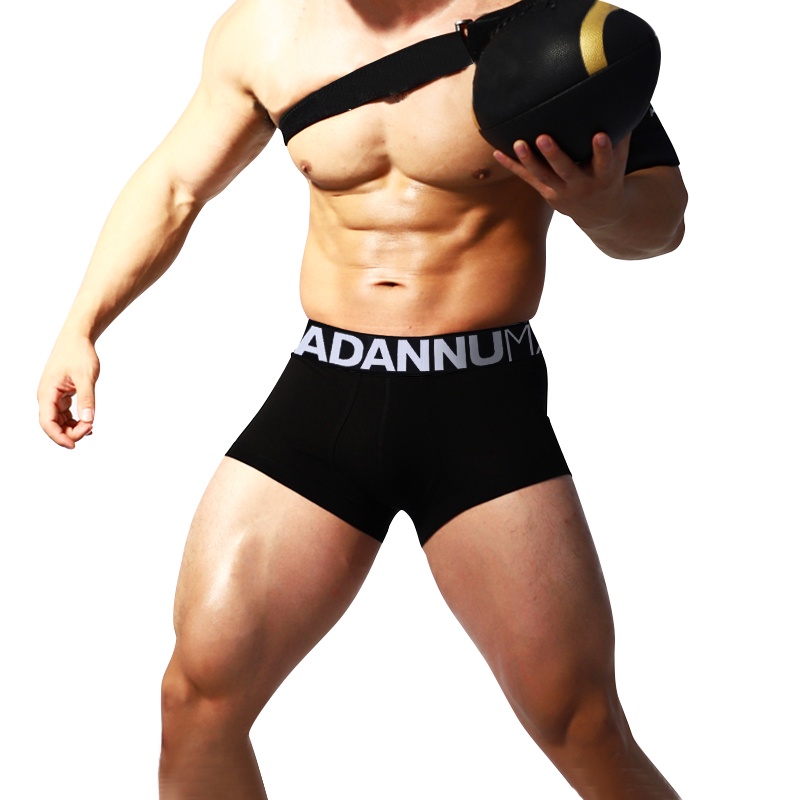 ORLVS Quần lót boxer cotton thoải mái mềm mại cho nam AD7123