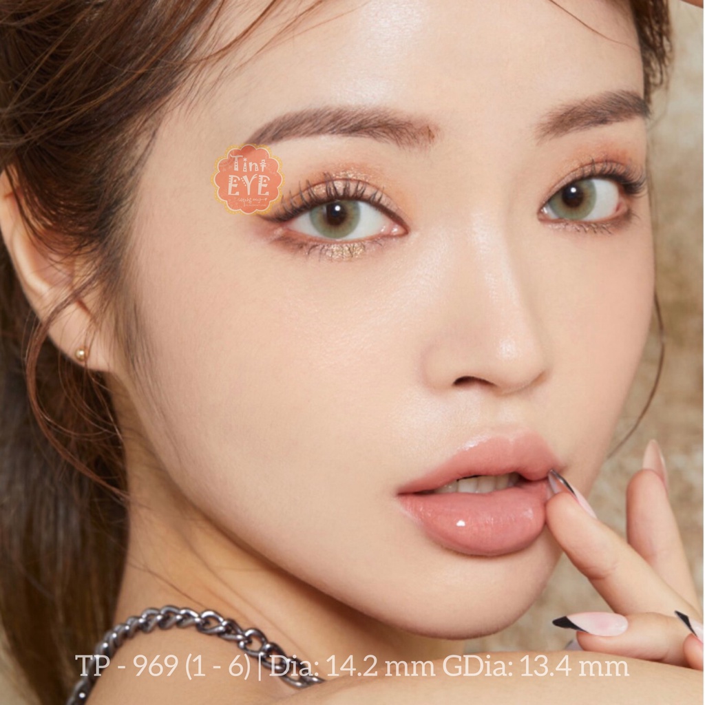 [Tặng Combo 175k] Kính Áp Tròng Tinteye Lens Xám Tây TP - 969