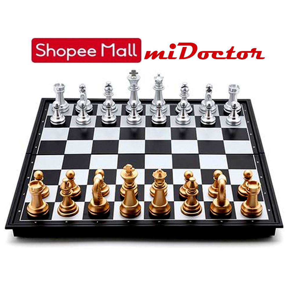 Bộ Cờ Vua Nam Châm miDoctor Cao Cấp - Cờ Vua Nam Châm Nhiều Size - Tiêu Chuẩn Quốc Tế Cực Đẹp