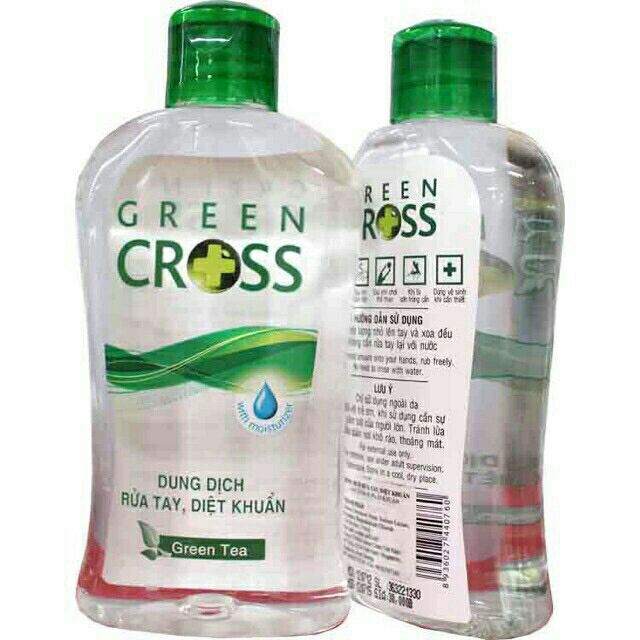 [ Chính hãng ] Nước rửa tay khô Green Cross có hóa đơn đầy đủ