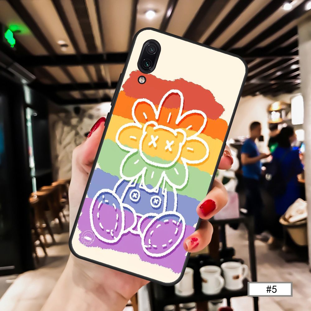 Case Huawei Honor  20/20 Pro/20 Lite/10 Lite  Honor 7A 8X Honor View 10/View 20 Honor Play Cute rainbow bear   Casing soft 