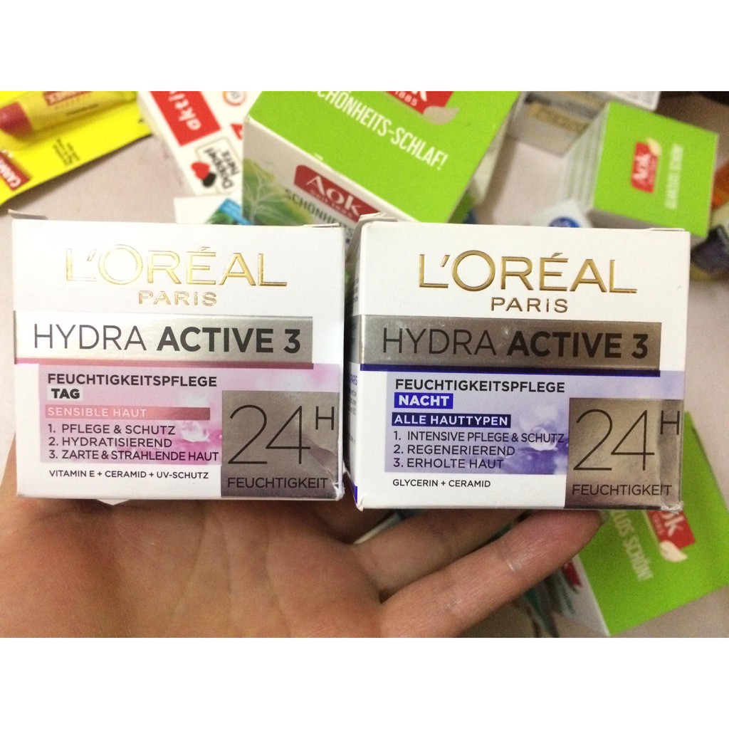 Bộ Kem dưỡng da L'oreal Hydra Active