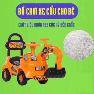 ĐỒ CHƠI XE CẨU CHÒI CHÂN CÓ NHẠC XC - 1388 CHO BÉ