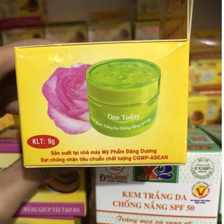 Kem trắng da chống nắng one today