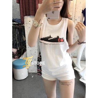 ÁO THUN TANKTOP CỰC CHẤT ( TẶNG KÈM ÁO LÓT TRONG)