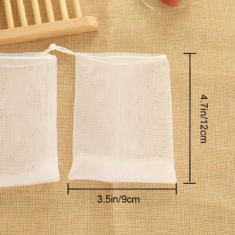 1 Túi Lưới Tạo Bọt Xà Phòng Làm Sạch Da