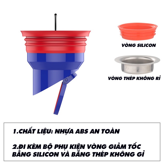 Ngăn Mùi Cống - Bịt Hố Ga ,Nắp Bồn Rửa Ngăn Mùi Hôi, Côn Trùng Sạch Sẽ Cho Gia Đình Thông Tắc ống cống