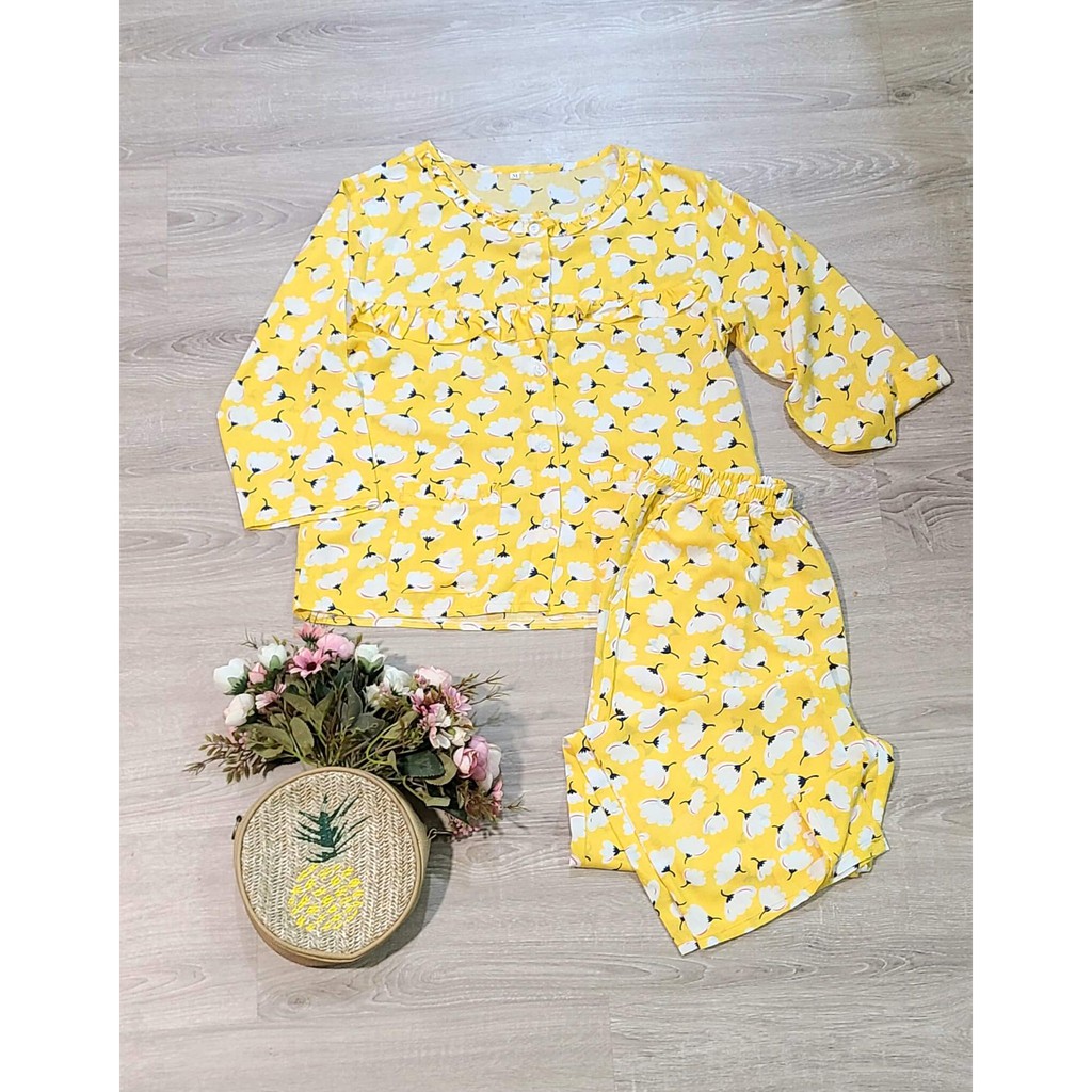 ĐỒ BỘ DÀI TAY  𝓢𝓪𝓵𝓮 𝓼𝓸̂́𝓬[𝘼̉𝙣𝙝 𝙩𝙝𝙖̣̂𝙩 + 𝙑𝙞𝙙𝙚𝙤] vải Lanh/Tole mềm mát