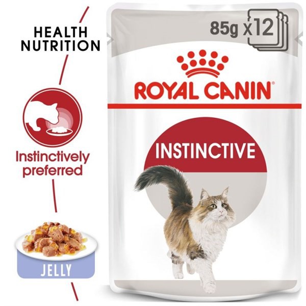 [Hộp 12 gói] Pate Royal Canin Cho Mèo Lớn Instinctive - Jelly