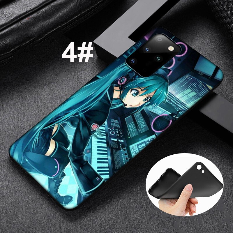 Samsung Galaxy S10 S9 S8 Plus S6 S7 Edge S10+ S9+ S8+ Soft Silicone Cover Phone Case Casing GR56 Hatsune Miku