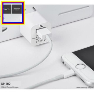 Củ sạc hoco uh102 chính hãng cao cấp - hỗ trợ sạc nhanh - 5v/1a