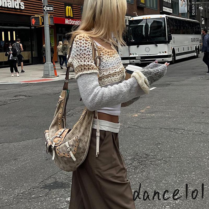 Áo Dệt Kim Tay Dài Cổ Tròn Thời Trang Cho Nữ Khiêu Vũ1O1-