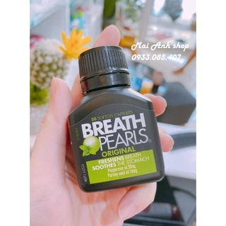 Viên thơm miệng thảo dược breath pearls 50 viên khử mùi hiệu quả - ảnh sản phẩm 5