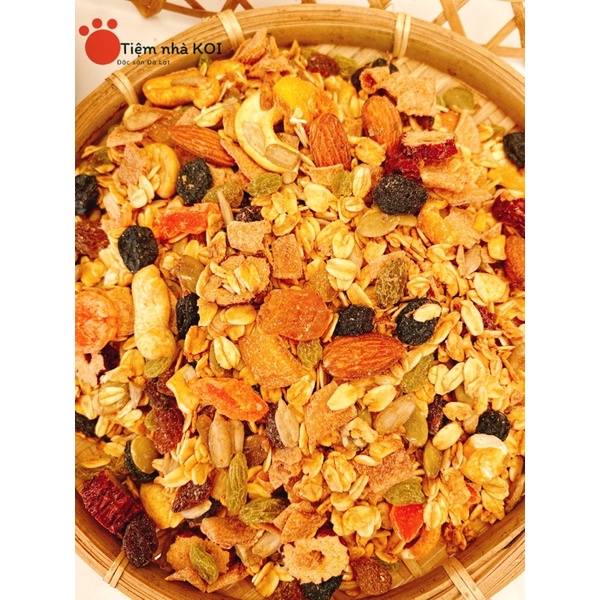 Ngũ Cốc Granolla Mật Ong/ 500gr - Đặc sản Đà Lạt