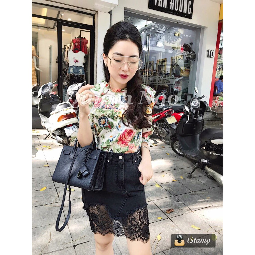 Sơ mi hoa Zara auth