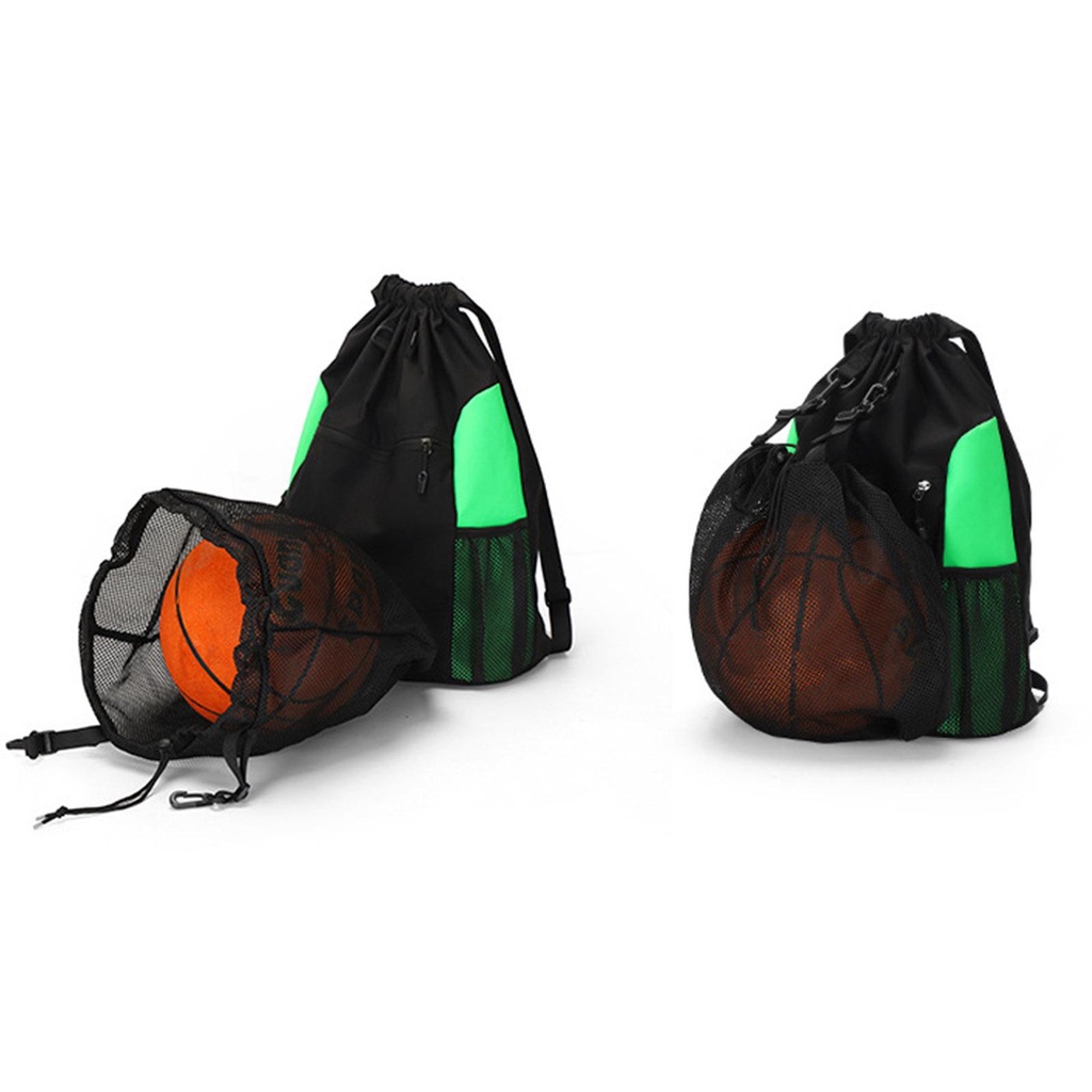 Ba Lô Thể Thao Nhiều Ngăn Đựng Bóng Rổ/Bóng Đá/Bóng Rổ Dây Rút