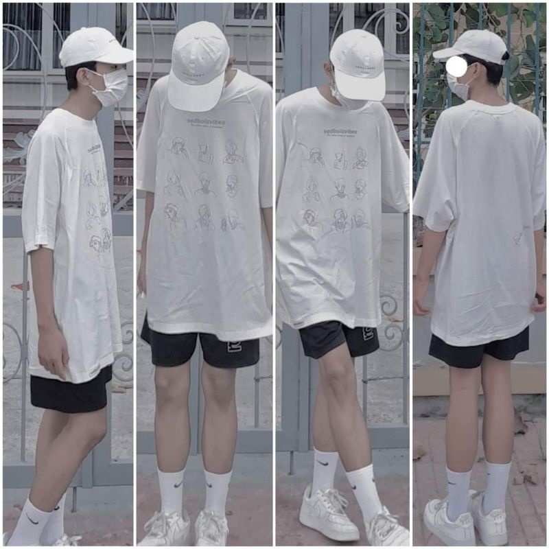 Áo thun sadboiz vibe toss chuẩn chính hãng logo hình thêu, áo thun sadboizaintcry nam nữ unisex form rộng local brand