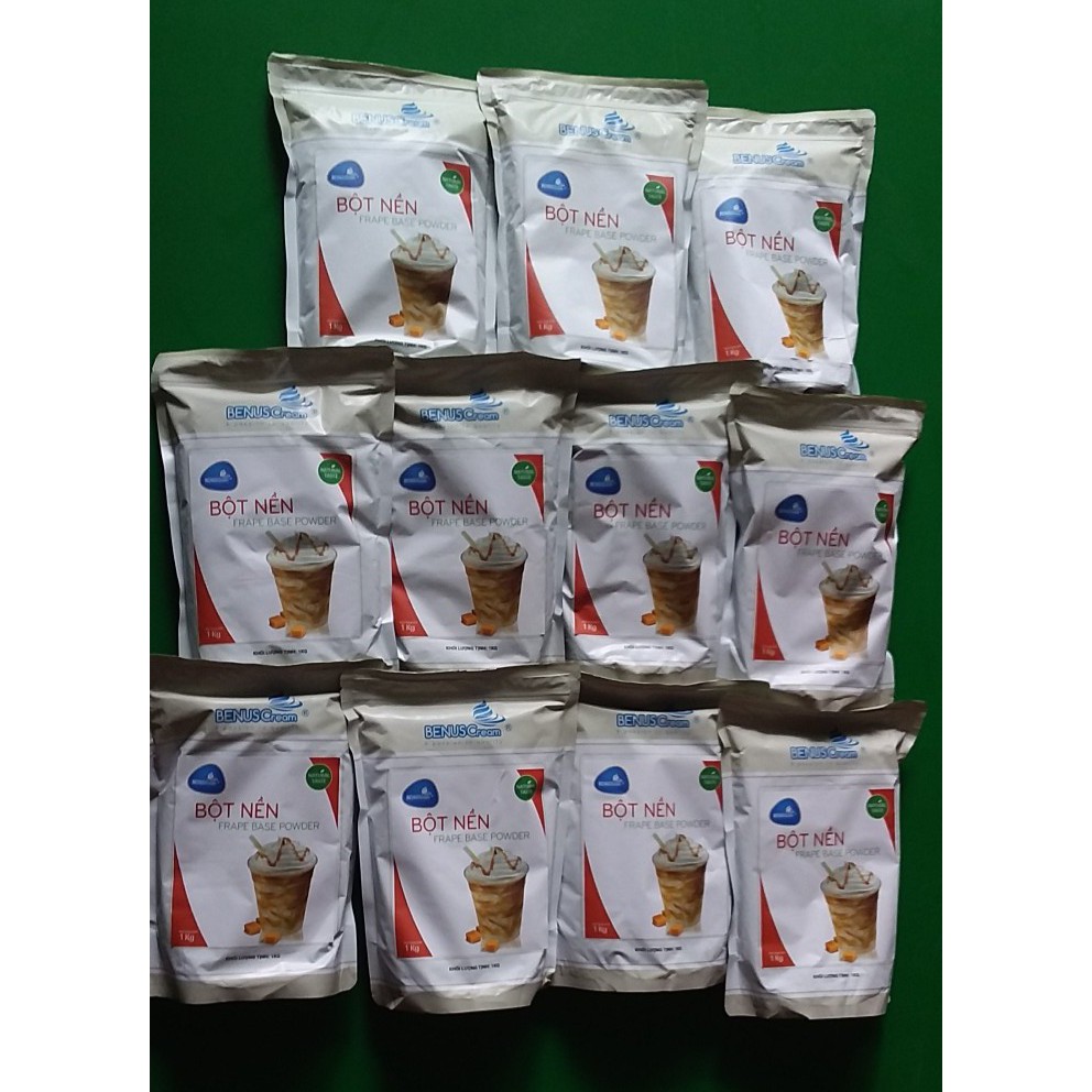 BỘT NỀN ( Bột Frappe Base ) Bột Mix - BENUSCream 1kg/túi