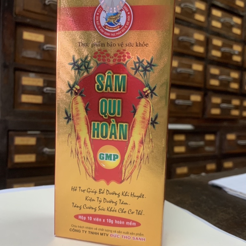 Sâm Qui Hoàn - Đức Thọ Sanh - Bổ Đưỡng Khí Huyết, Kiện Tỳ Dưỡng Tâm, Tăng Cường Sức Khỏe