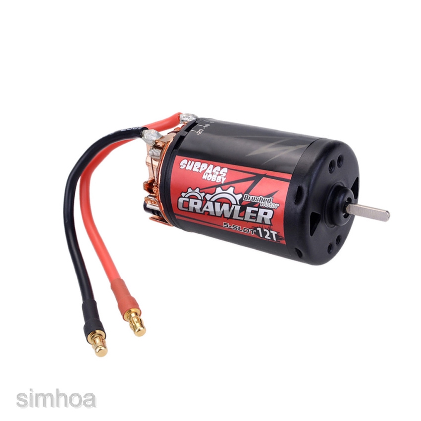 Động Cơ Chổi Than SURPASSHOBBY 5-Slot 550 12T Cho Mô Hình Xe Điều Khiển Từ Xa 1 / 10 DIY
