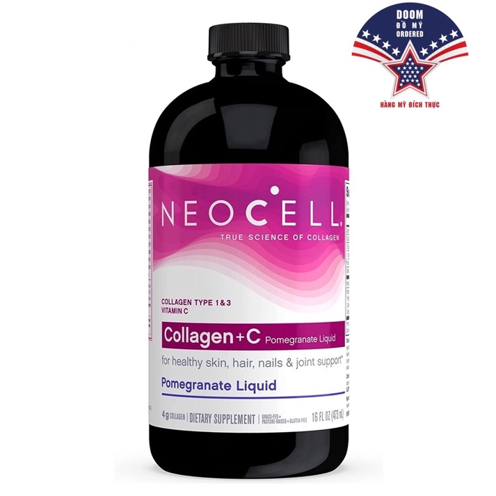 Thực Phẩm Bổ Sung Super Collagen Neocell +C 6000 Mg type 1 - 3 Neocell Collagen