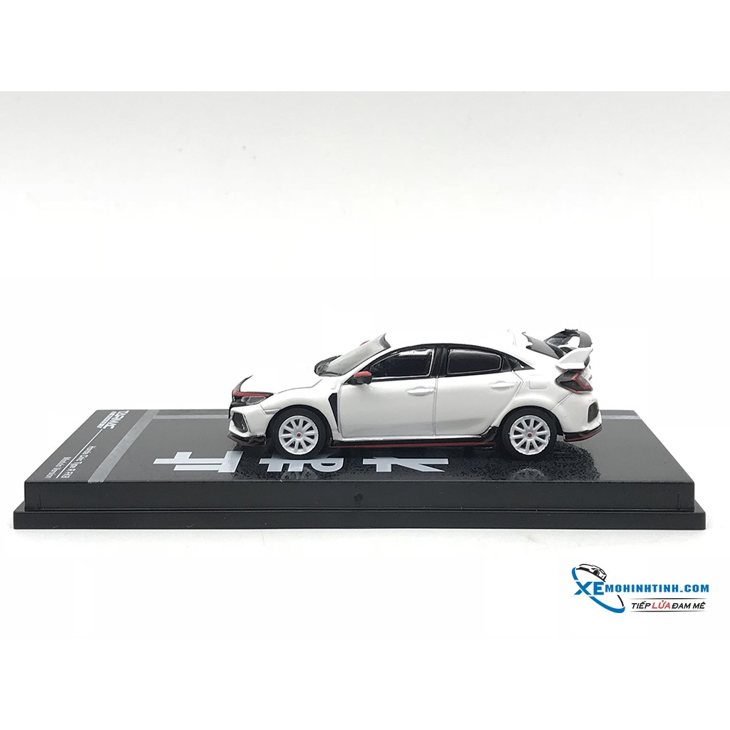 Xe Mô Hình Honda Civic Type R FK8 Modulo Version 1:64 Tarmac Works ( Trắng )