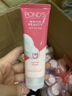 [Mẫu mới] Sữa rửa mặt POND'S White Beauty⚡️Sáng mướt da (Tuýp 50g)