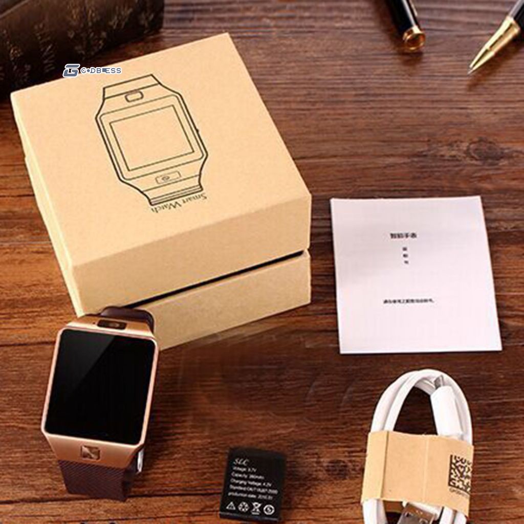 DZ09 Thông Minh Đồng Hồ Bluetooth Thể Dục Thể Thao Tracker Điện Thoại Máy Ảnh Thẻ SIM Cho Android IOS Điện Thoại-Godbless