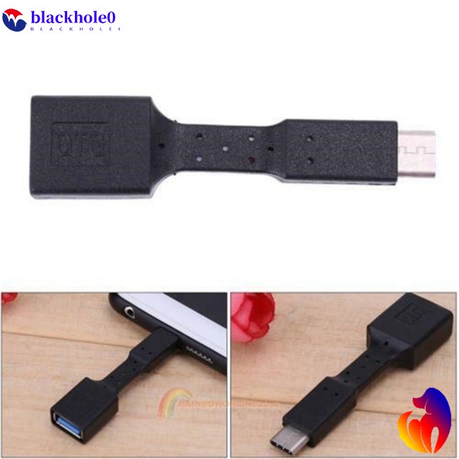 Dây cáp OTG chuyển đổi từ Type C sang USB 3.0 Micro USB cho điện thoại Android
