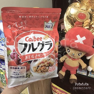 Ngũ cốc hoa quả Calbee đủ vị