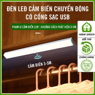 Đèn led tủ quần áo cảm biến tự động thông minh không dây dùng pin sạc