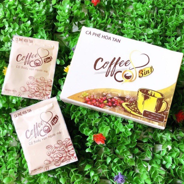 1hộp 10 gói cafe cq slim (hàng công ty)