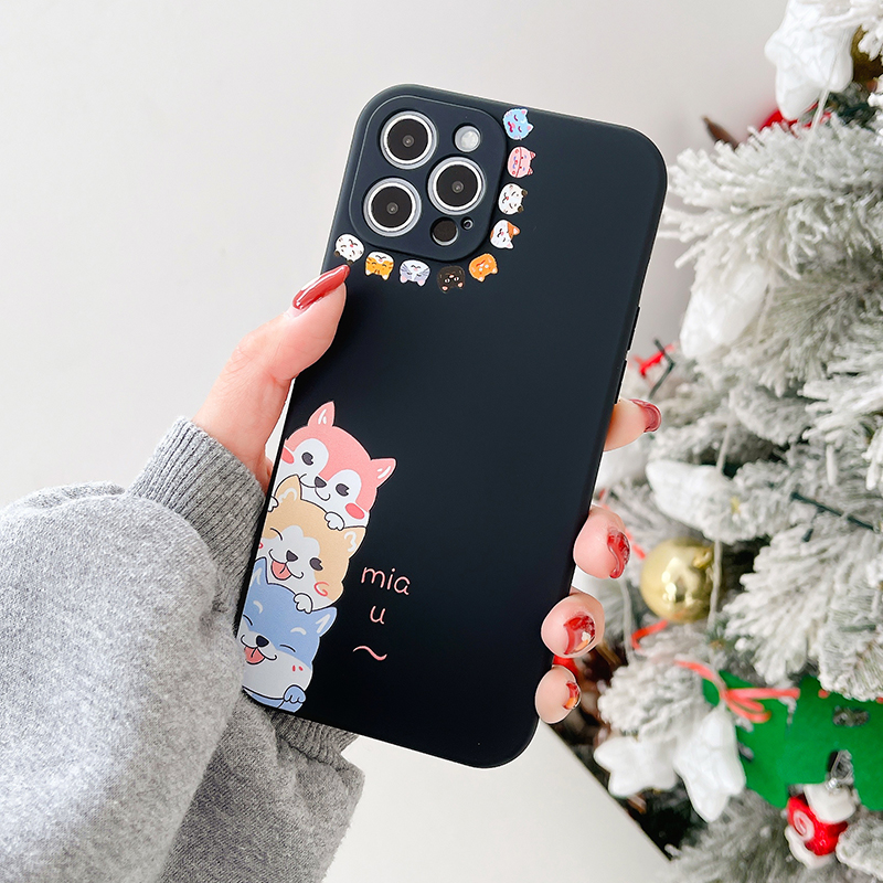 Ốp Điện Thoại Silicone Hình Chú Chó Dễ Thương Cho Iphone 12 Pro Max Mini Iphone Se2020 11pro Max Ix Xr Xs Max 7 8 Plus | BigBuy360 - bigbuy360.vn