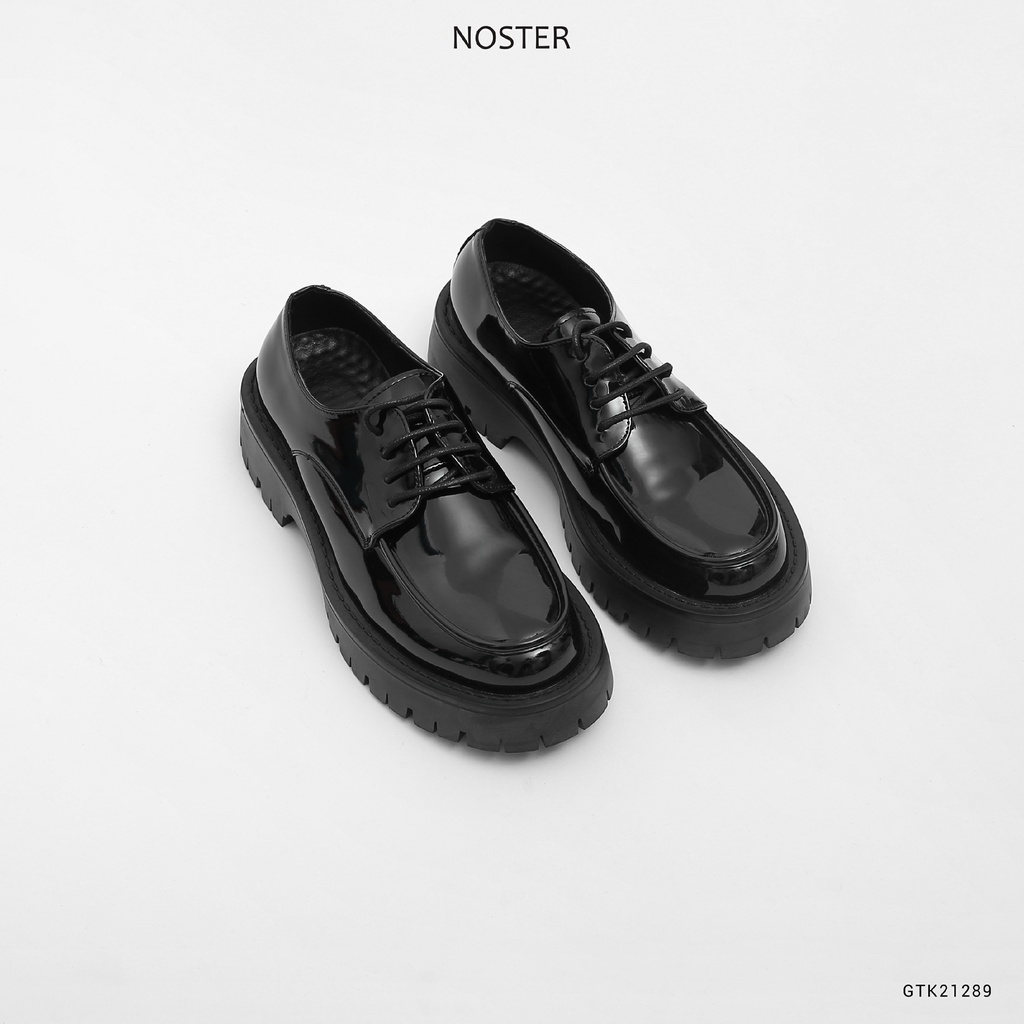 Giày da nam hàn quốc, đế tăng chiều cao, chất da bóng lì bền đẹp - Thương hiệu NOSTER GTK21289