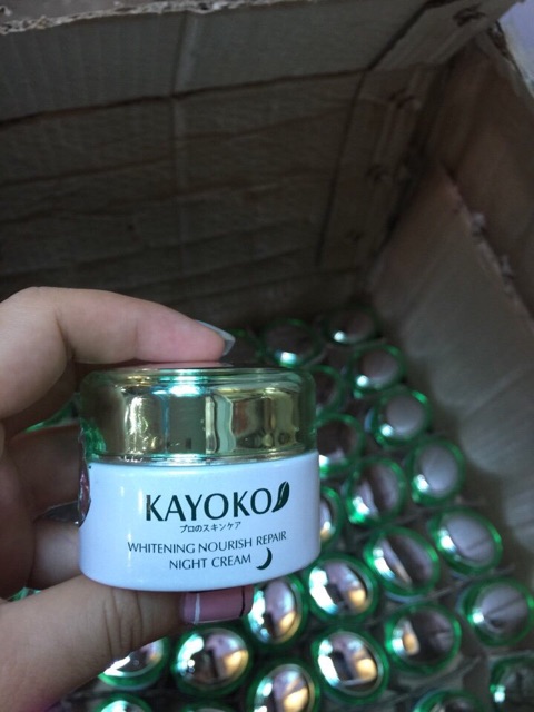 Kem Đem Kayoko (Night Cream) trong bộ 6in1