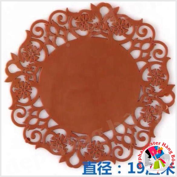 Miếng lót nồi nhựa lót cốc sylicon nhựa cao cấp