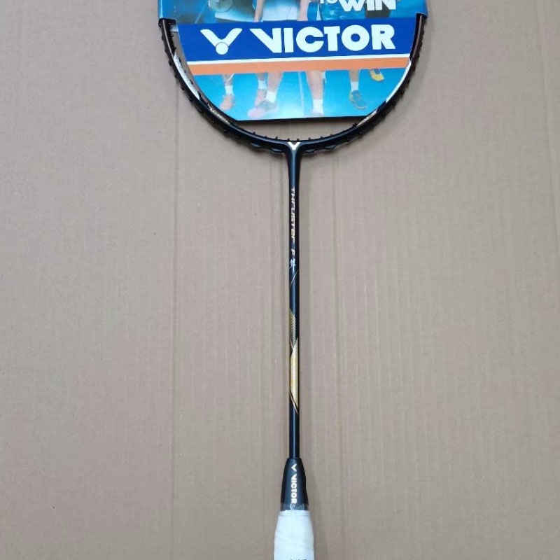 Vợt Đánh Cầu Lông Bằng Sợi Carbon Mạ Vàng Đen Siêu Nhẹ VICTOR TK-F-Ben 2021