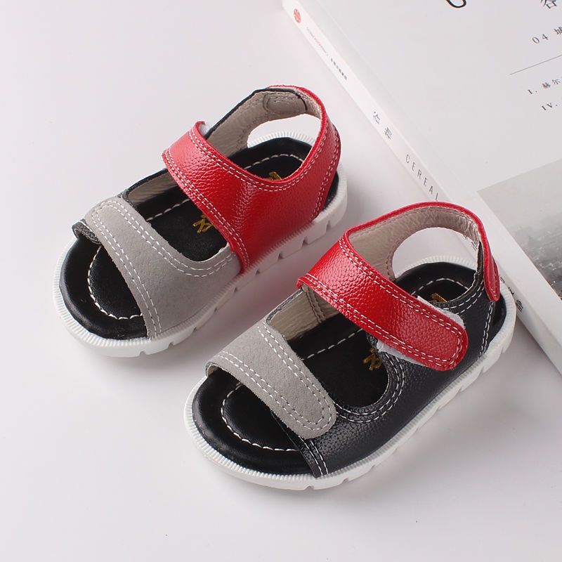 Sandal Đế Mềm Chống Trượt Thời Trang Mùa Hè 2019 Cho Bé Trai 1-2-3 Tuổi