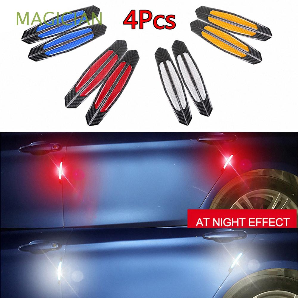 4 Đề can phản quang dán xe ô tô chống va chạm với 4 màu tùy chọn